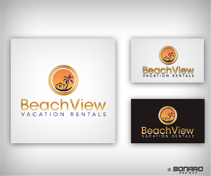 Design de Logo par Bonaro Designs pour BeachView Vacation Rentals / Luxury Mountain Properties | Design #2182894