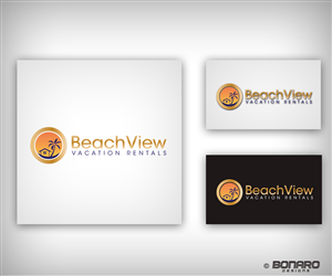 Logo Design by Bonaro Designs for BeachView Vacation Rentals / Luxury Mountain Properties | Design: #2182896