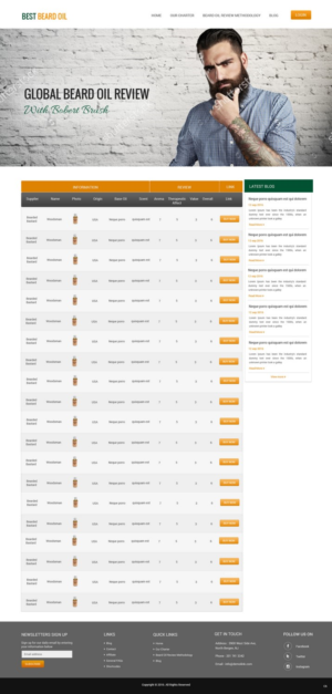 Web Design by pb for this project | Design: #9784518