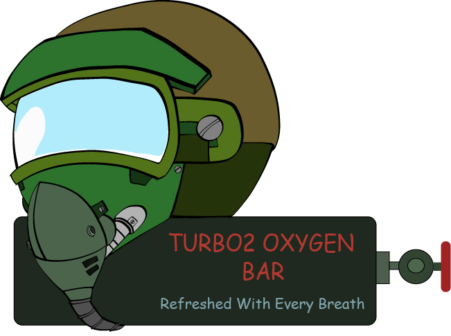 Logo-Design von Wing3D für Turbo 2 Oxygen Bar | Design #2158763