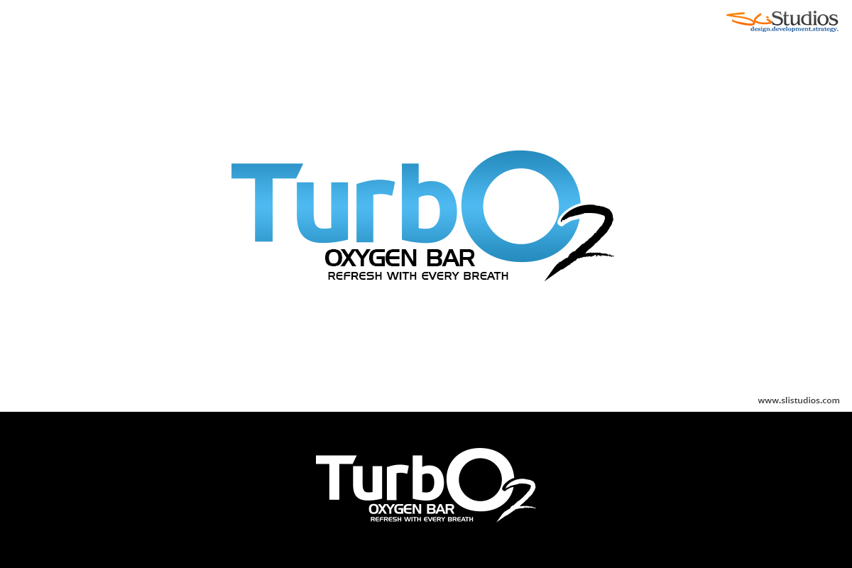 Logo Design by sliStudios for Turbo 2 Oxygen Bar | Design #2177773