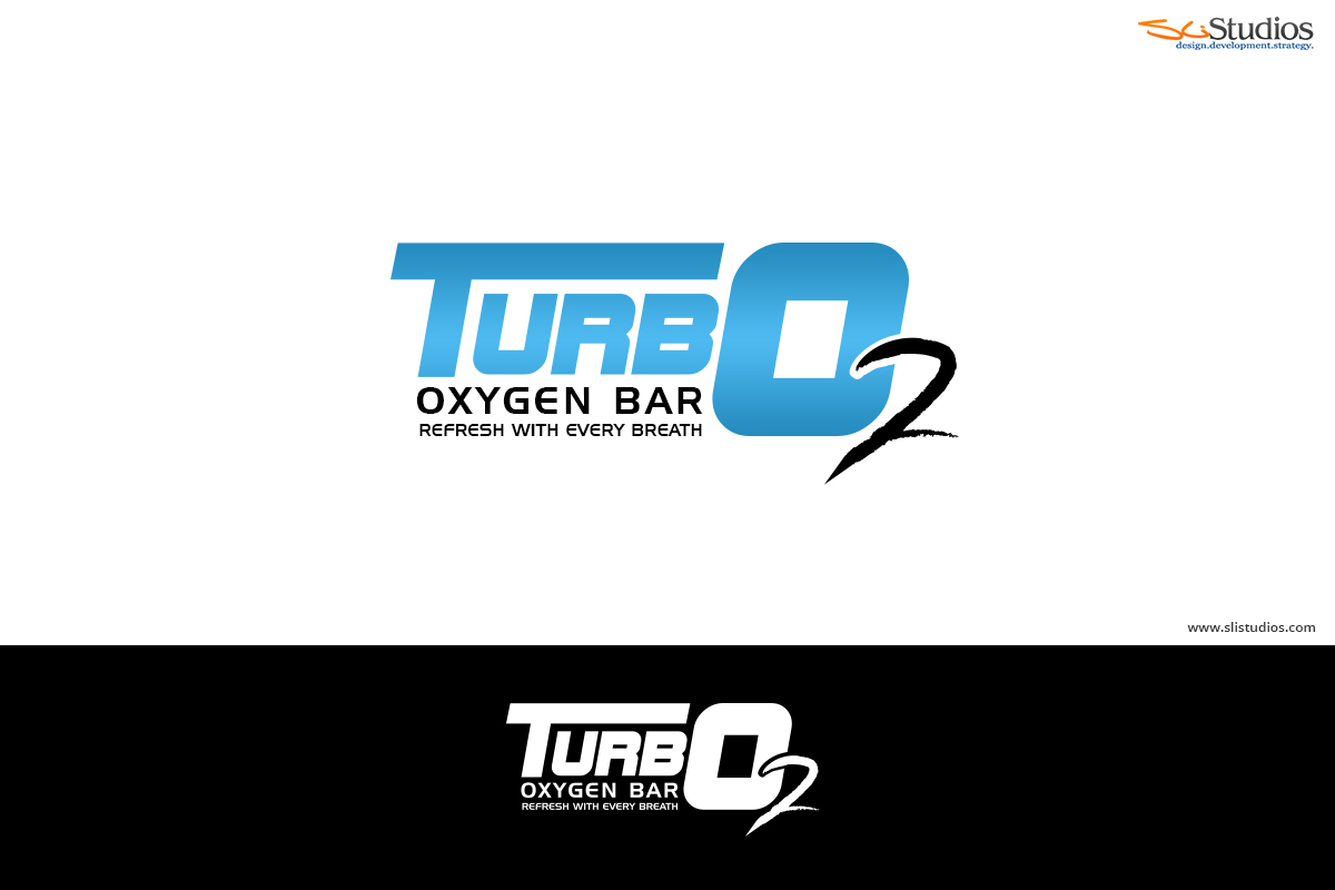 Logo Design by sliStudios for Turbo 2 Oxygen Bar | Design #2177777