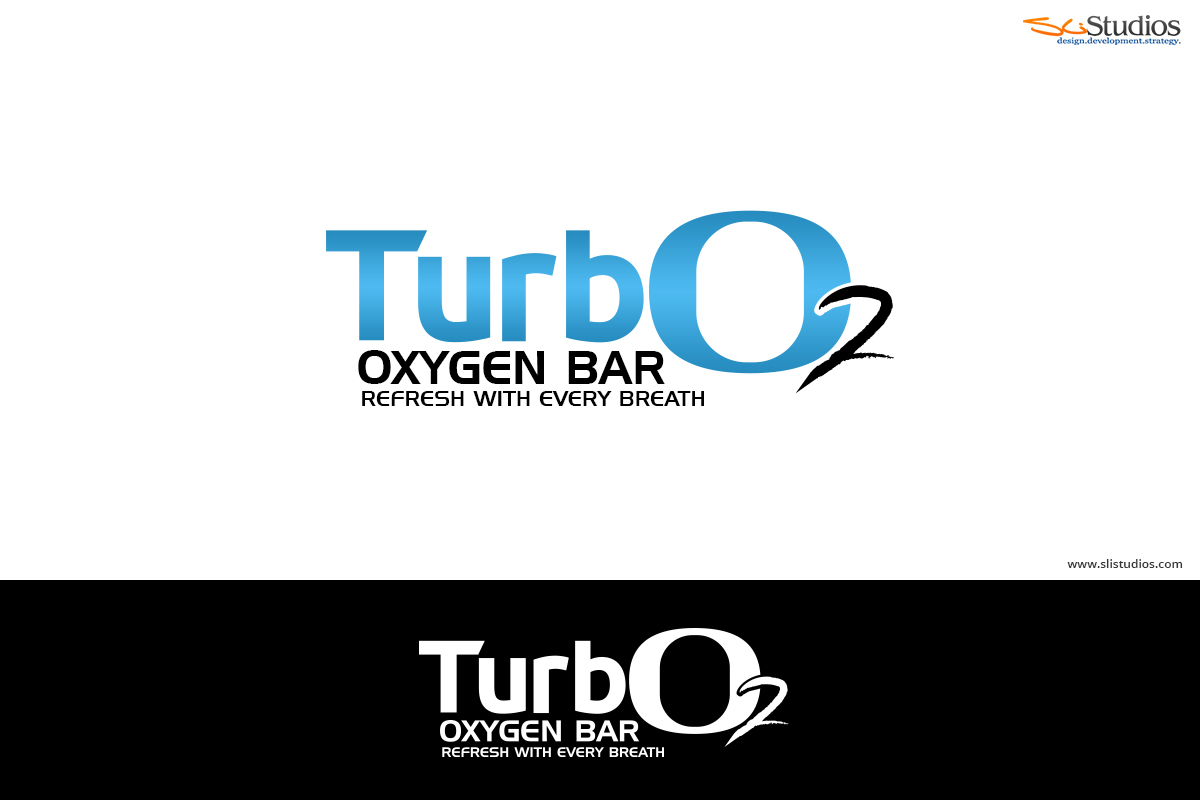 Logo Design by sliStudios for Turbo 2 Oxygen Bar | Design #2178584