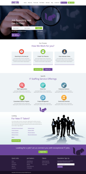 Web Design by Sbss for Moxie Recruiting | Design: #10297682