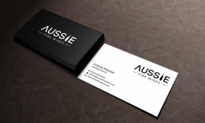 Business Card Design by Stylez Designz for Aussie Fine Wines | Design: #9895106