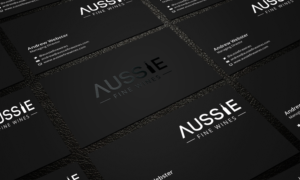 Business Card Design by Stylez Designz for Aussie Fine Wines | Design: #9895109