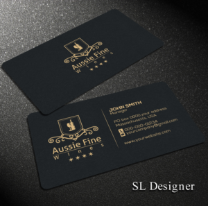 Business Card Design by SL Designer for Aussie Fine Wines | Design: #9792959