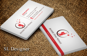 Business Card Design by SL Designer for Aussie Fine Wines | Design: #9797492