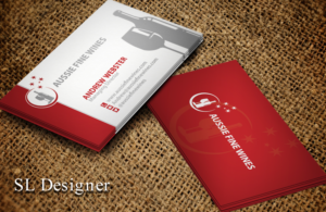 Business Card Design by SL Designer for Aussie Fine Wines | Design: #9799886