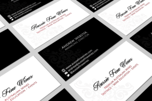 Business Card Design by HD Design Works for Aussie Fine Wines | Design: #10150900