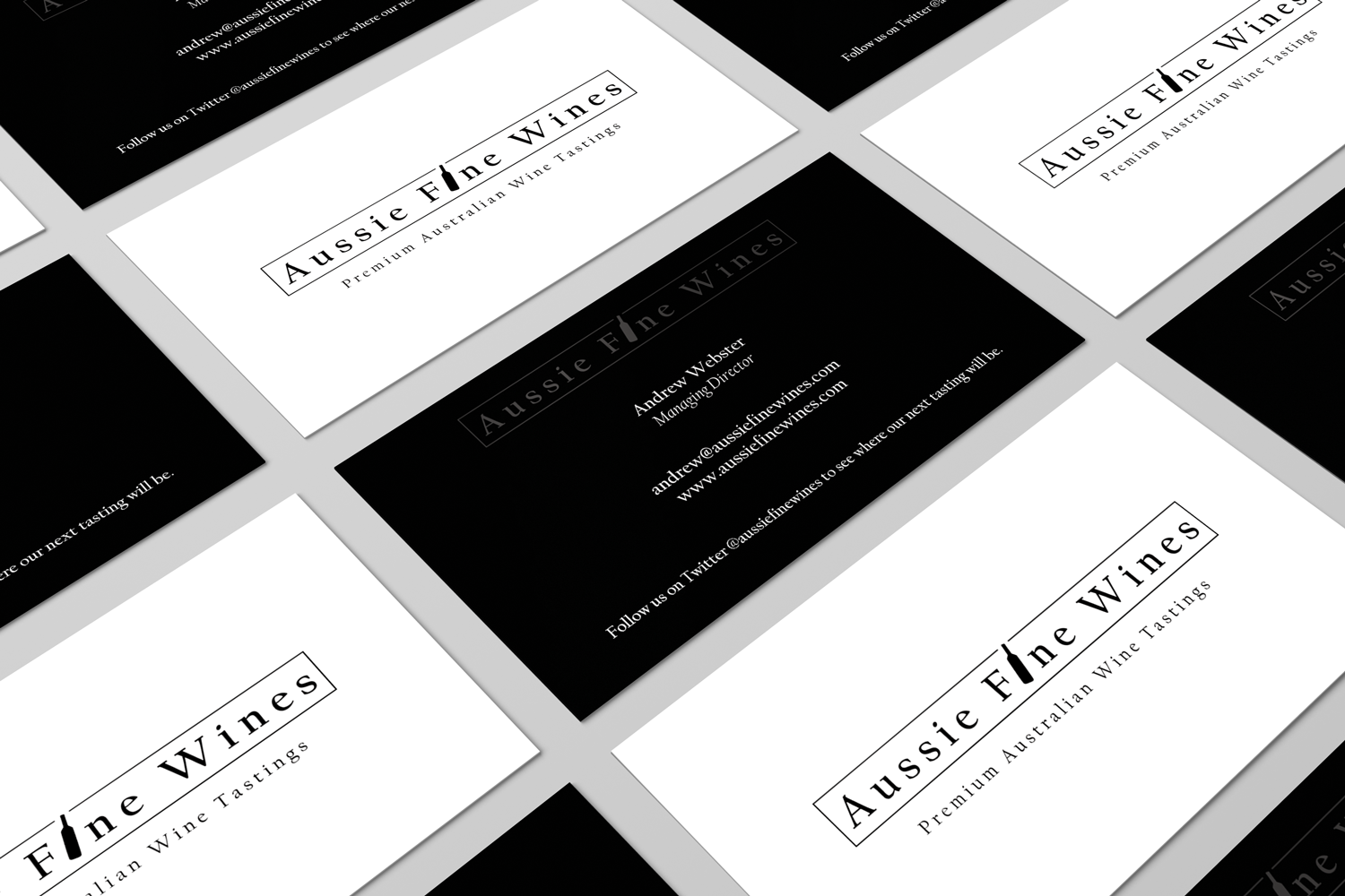 Business Card Design by HD Design Works for Aussie Fine Wines | Design #9896822