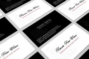 Business Card Design by HD Design Works for Aussie Fine Wines | Design: #9998336