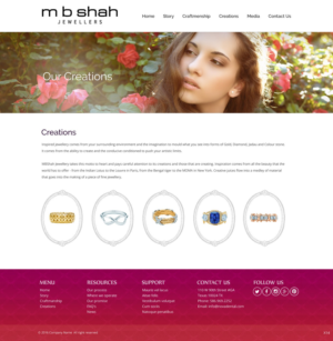 Web Design by pb for this project | Design: #10225391