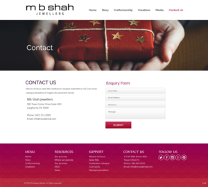 Web Design by pb for this project | Design: #10239054