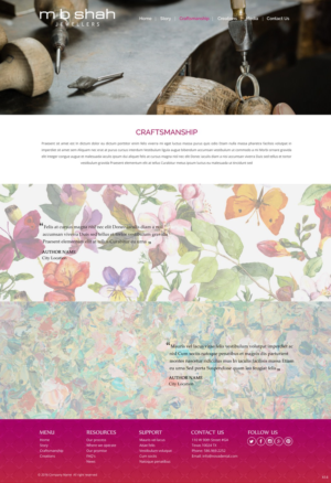 Web Design by pb for this project | Design: #10422849