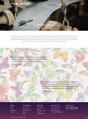 Web Design by pb for this project | Design: #11148489