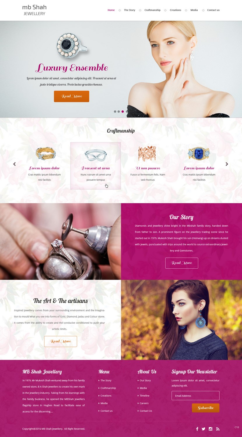 Web Design by pb for this project | Design #9784616