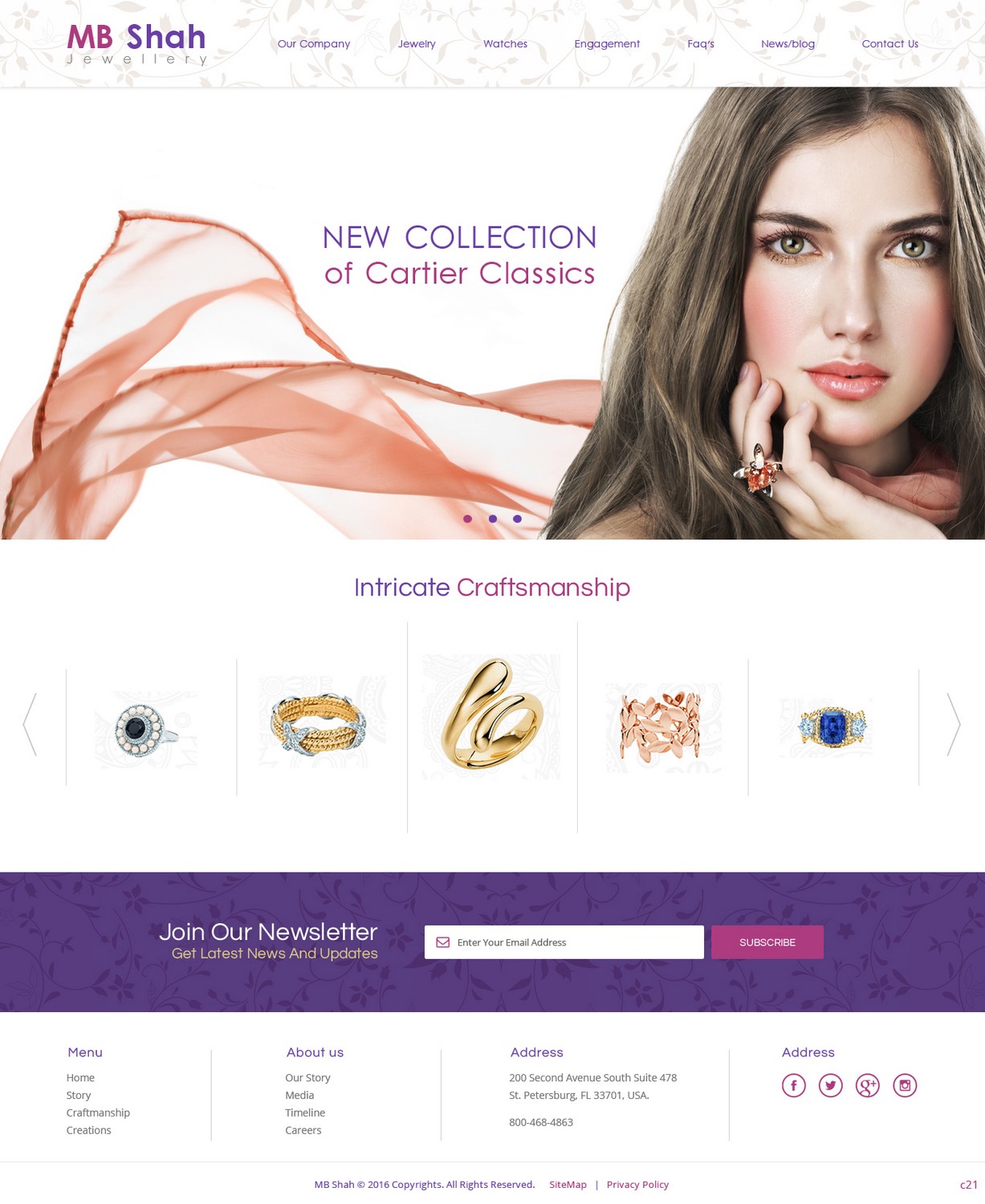 Web Design by pb for this project | Design #9784624