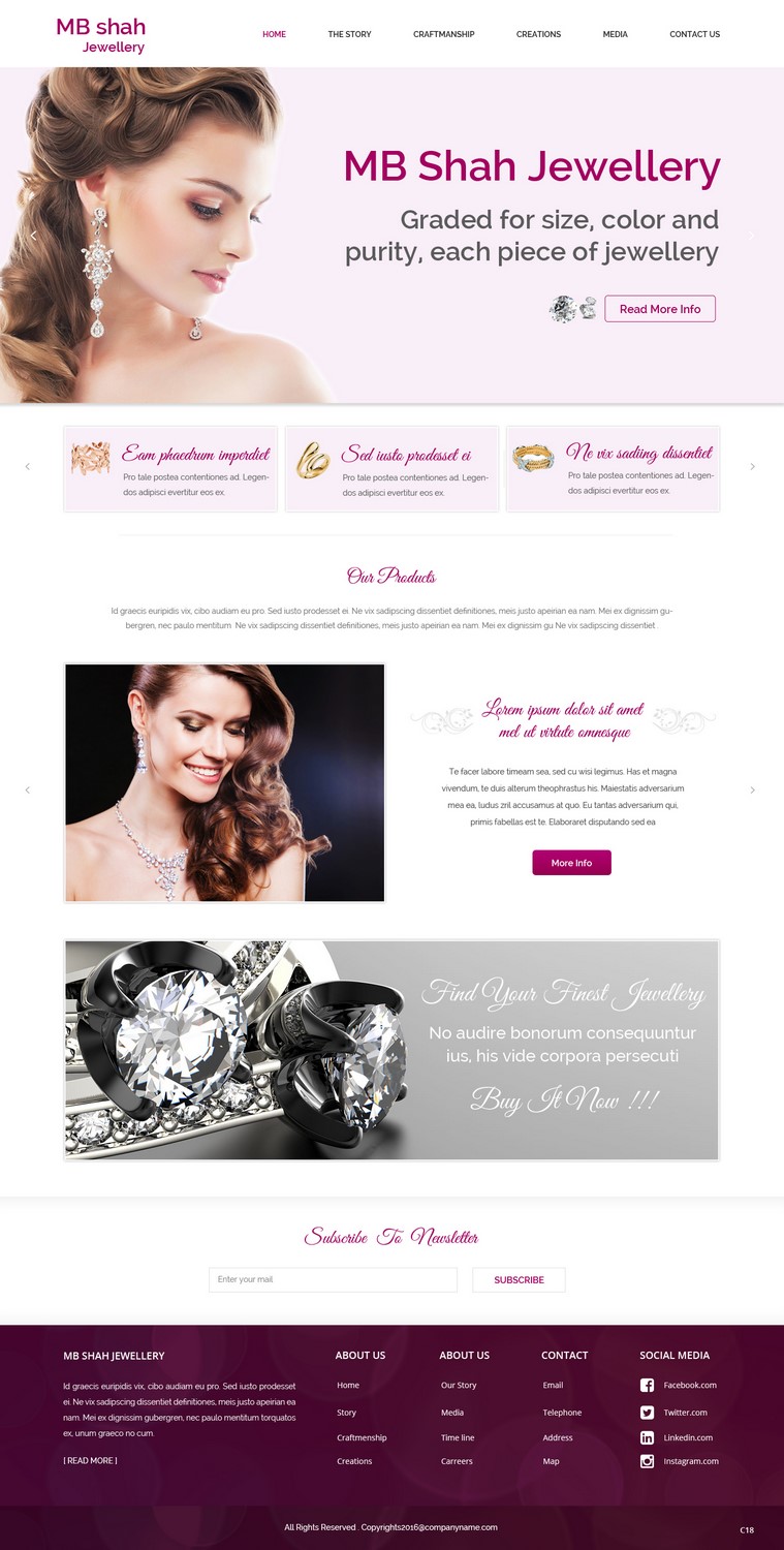 Web Design by pb for this project | Design #9789592