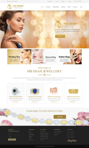 Web Design by pb for this project | Design: #9791280