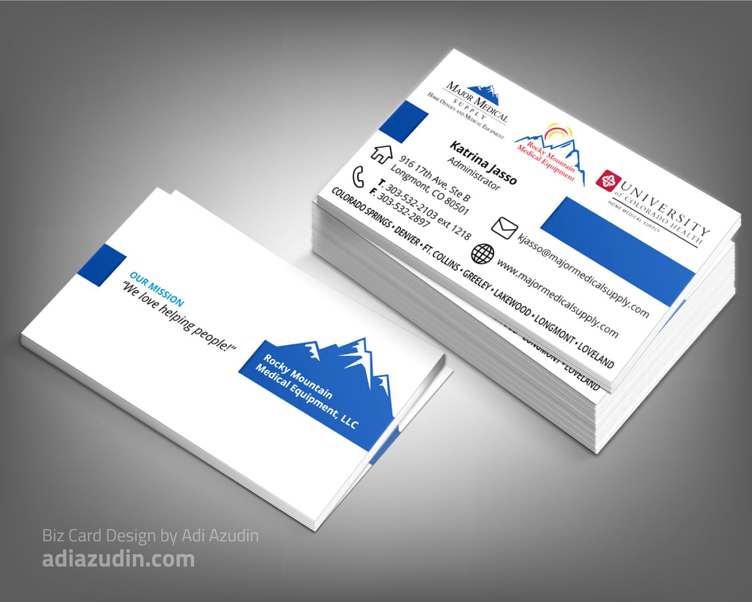 Diseño de Tarjeta de Presentación por adiazudin para este proyecto | Diseño #9794450