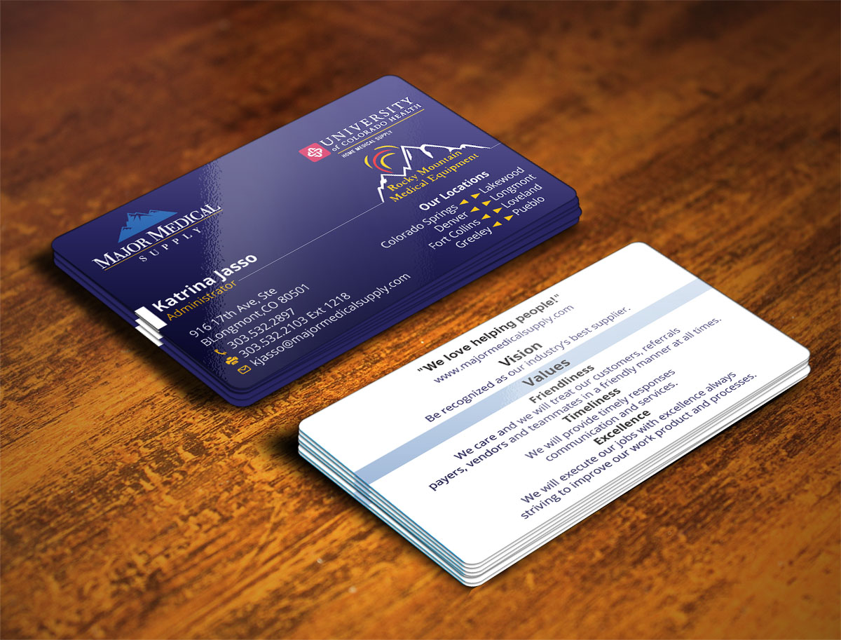 Business Card Design by Verified artistry for this project | Design #9793514