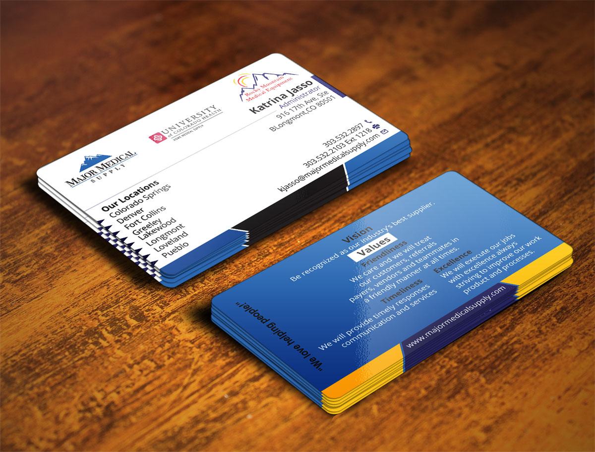 Business Card Design by Verified artistry for this project | Design #9793515