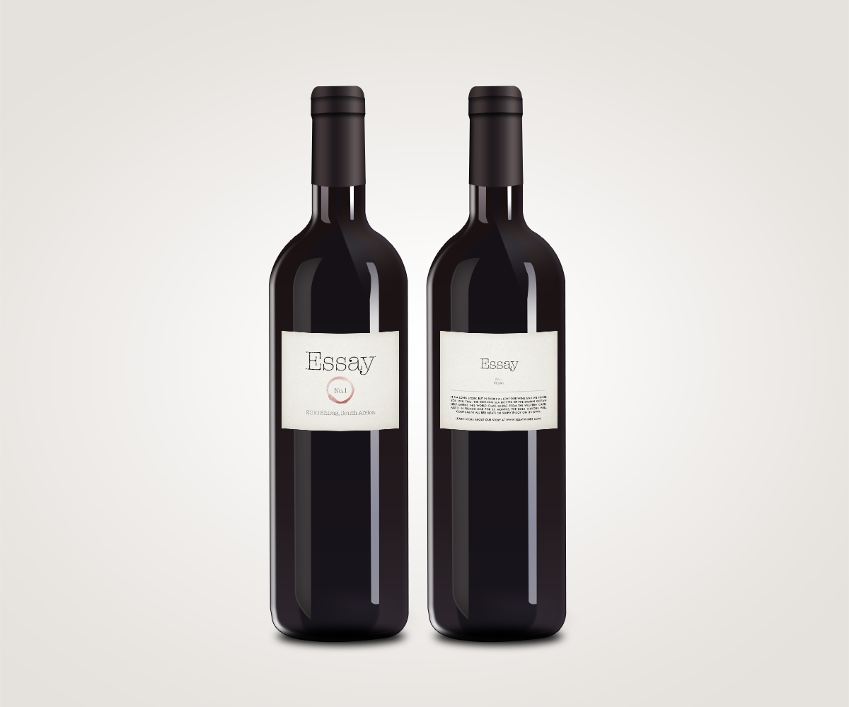 Design Graphique par Dewdle Studio pour Essay wines | Design #2146451