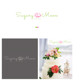 Sugary Moon Pastry | Logo Design by DominicDesign