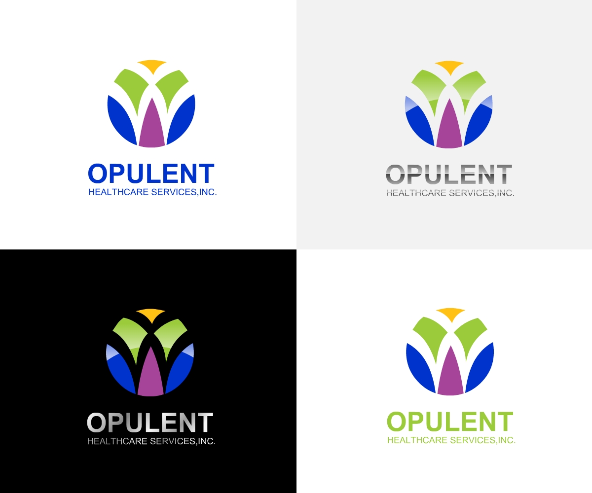 Logo Design by Ameeee for Opulent Healthcare services,inc | Design #9968400
