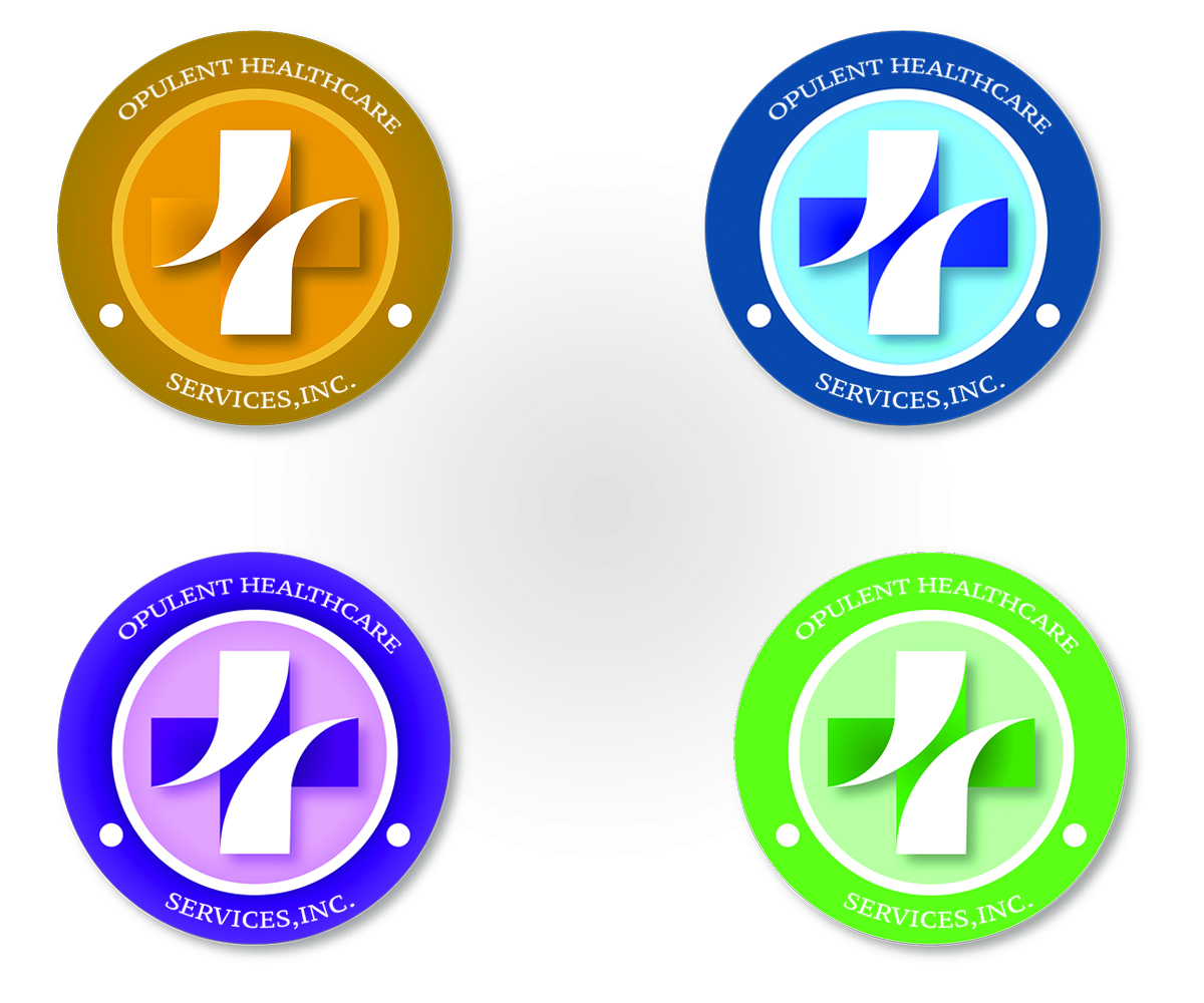 Logo Design by Optimux for Opulent Healthcare services,inc | Design #9834757