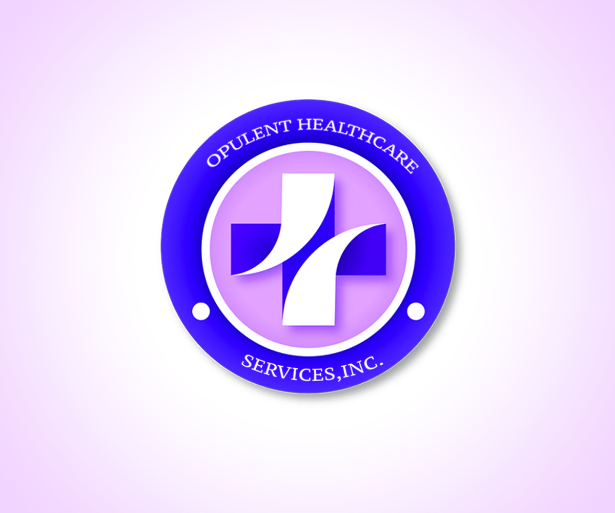 Logo Design by Optimux for Opulent Healthcare services,inc | Design #9838756