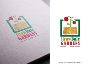 Logo Design by christianpoetoe for StrawBaleGardens.com | Design #9783144