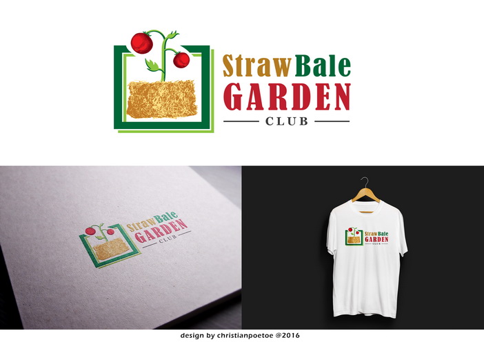 Logo Design by christianpoetoe for StrawBaleGardens.com | Design: #9798810