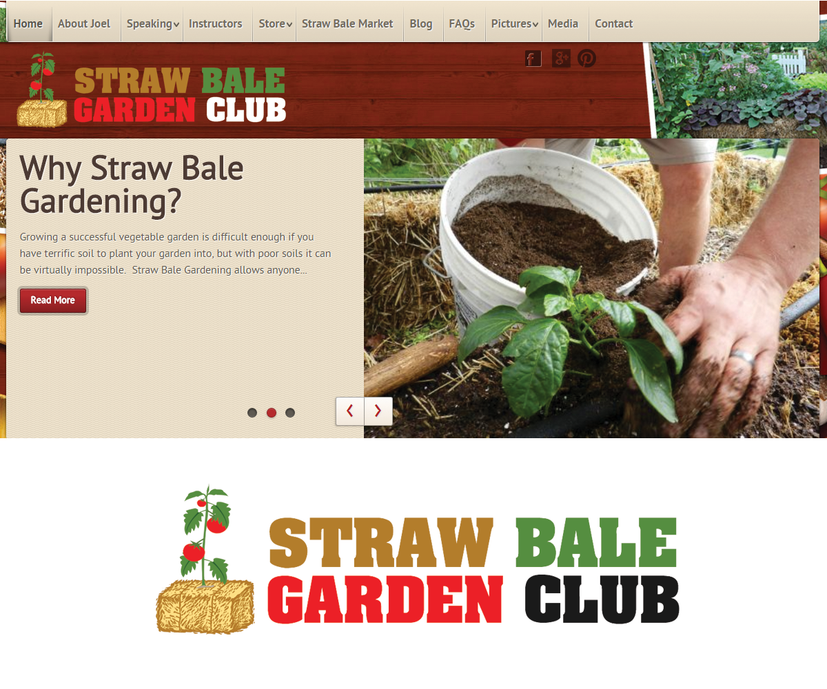 Logo Design by Navneet Singh for StrawBaleGardens.com | Design #9881202