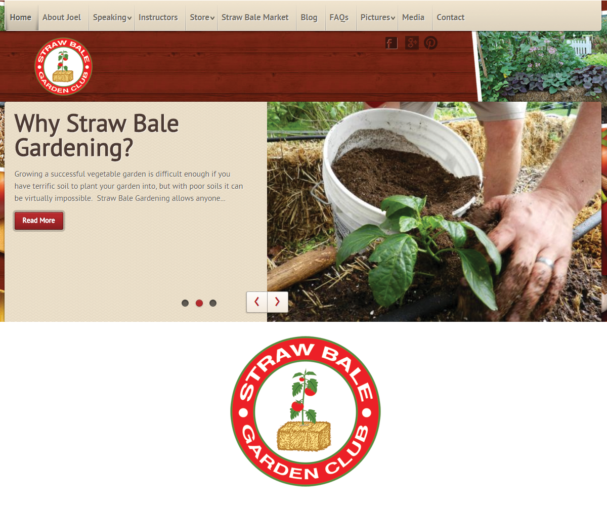 Logo Design by Navneet Singh for StrawBaleGardens.com | Design #9881204