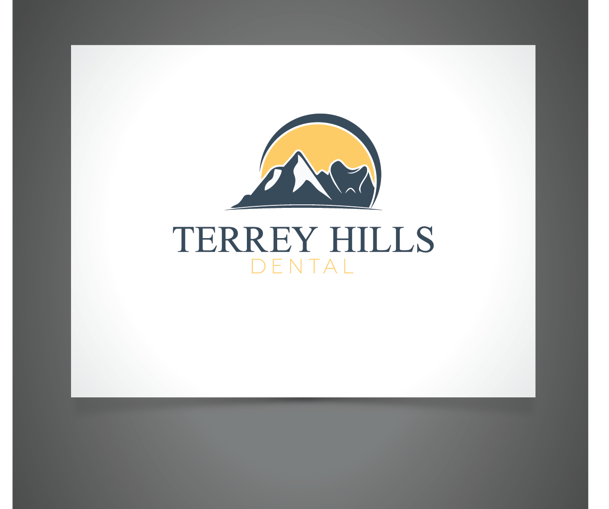 Logo Design by Blind for Terrey Hills Dental | Design #2116653
