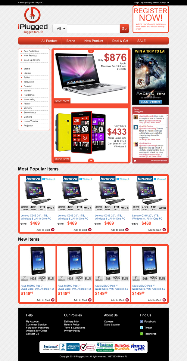 Web Design by eckographic for this project | Design #2147213