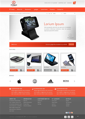 Web Design by pb for this project | Design: #2121601