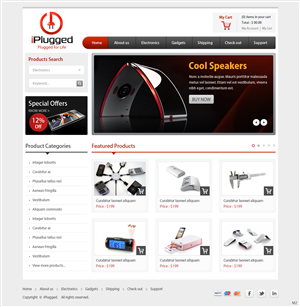 Web Design by pb for this project | Design: #2121614