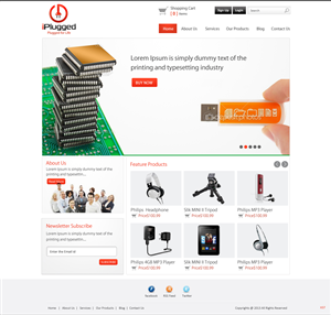 Web Design by pb for this project | Design: #2132024