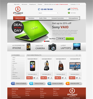 Web Design by Sbss for this project | Design: #2124403