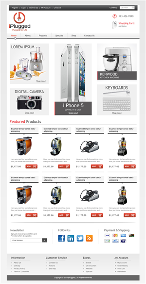 Web Design by Sbss for this project | Design: #2135002