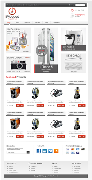 Web Design by Sbss for this project | Design: #2135204