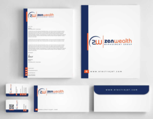 Stationery Design by AwsomeD for Zen Wealth Management Group | Design: #9792241