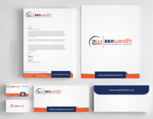 Stationery Design by AwsomeD for Zen Wealth Management Group | Design: #9792252