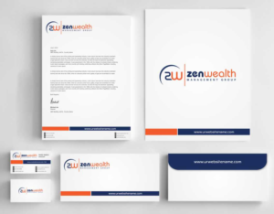 Stationery Design by AwsomeD for Zen Wealth Management Group | Design: #9792253
