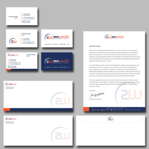 Stationery Design by kousik for Zen Wealth Management Group | Design: #9814077