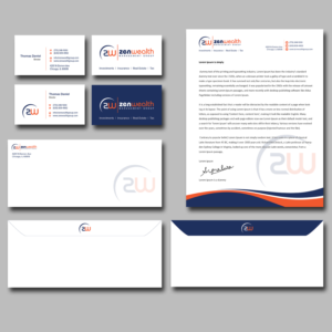 Stationery Design by kousik for Zen Wealth Management Group | Design: #9814085