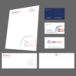 Stationery Design by TalkingCanvas for Zen Wealth Management Group | Design #9836632
